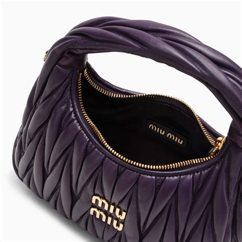 miu miu purple bag